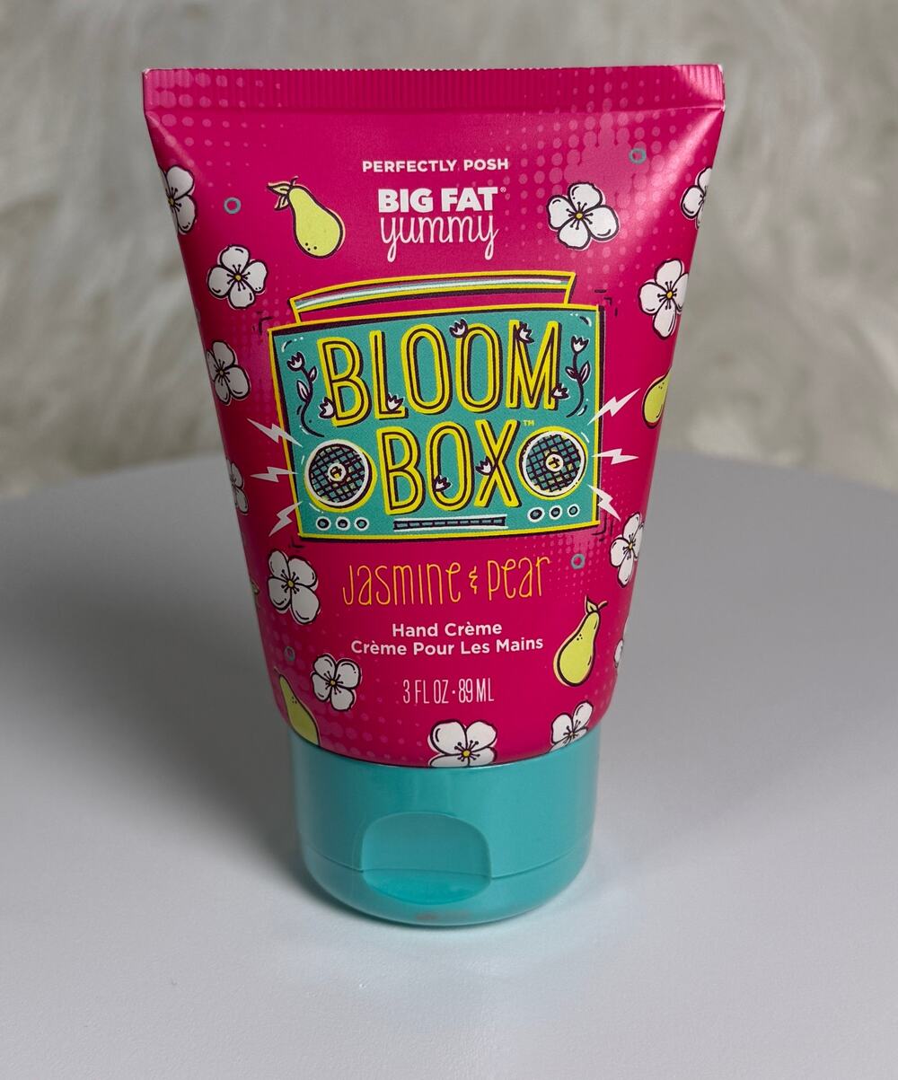 Perfectly Posh Bloom Box Big Fat Yummy Hand Creme Cream-Jasmine & Pear